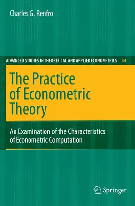 Renfro |  The Practice of Econometric Theory | Buch |  Sack Fachmedien