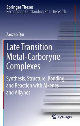 Qiu |  Late Transition Metal-Carboryne Complexes | Buch |  Sack Fachmedien