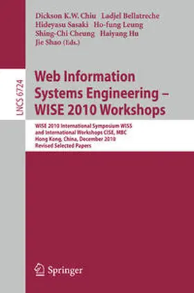 Chiu / Bellatreche / Sasaki | Web Information Systems Engineering - WISE 2010 Workshops | E-Book | sack.de