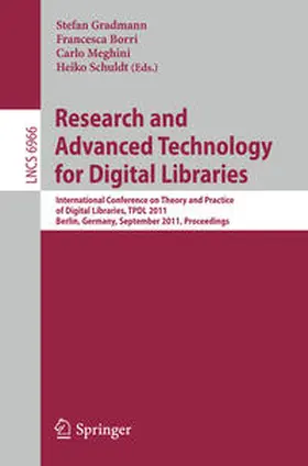 Gradmann / Borri / Meghini |  Research and Advanced Technology for Digital Libraries | eBook | Sack Fachmedien