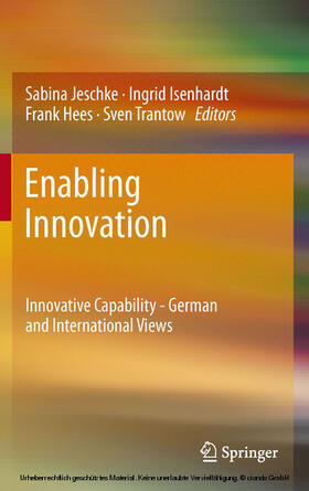 Jeschke / Isenhardt / Hees |  Enabling Innovation | eBook | Sack Fachmedien