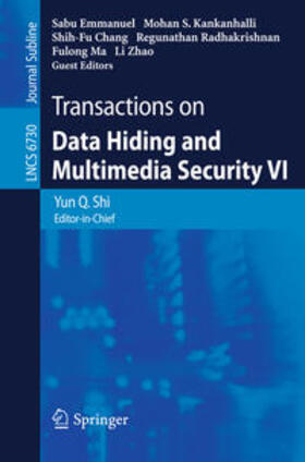 Shi |  Transactions on Data Hiding and Multimedia Security VI | eBook | Sack Fachmedien