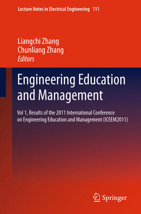 Zhang |  Engineering Education and Management | eBook | Sack Fachmedien