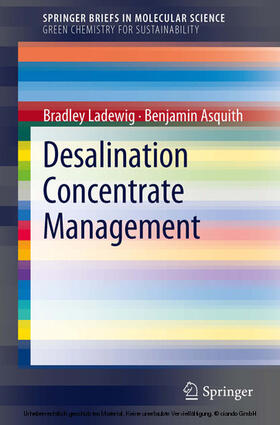 Ladewig / Asquith |  Desalination Concentrate Management | eBook | Sack Fachmedien
