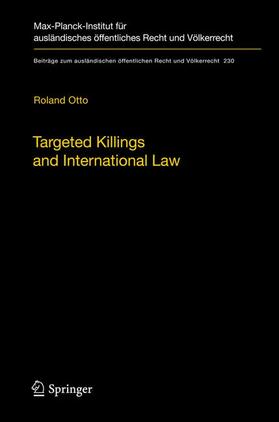 Otto |  Targeted Killings and International Law | Buch |  Sack Fachmedien