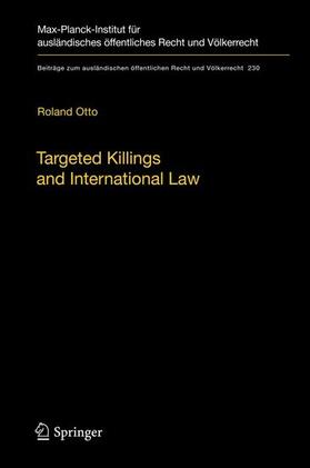 Otto |  Targeted Killings and International Law | eBook | Sack Fachmedien