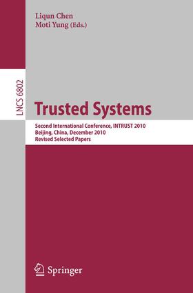 Yung / Chen |  Trusted Systems | Buch |  Sack Fachmedien