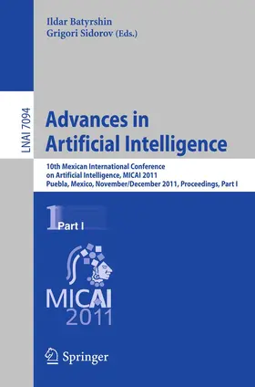 Batyrshin / Sidorov |  Advances in Artificial Intelligence | Buch |  Sack Fachmedien