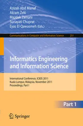 Abd Manaf / Zeki / Zamani |  Informatics Engineering and Information Science | eBook | Sack Fachmedien