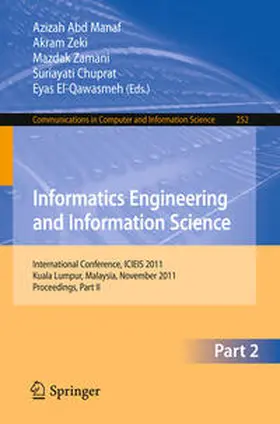 Abd Manaf / Zeki / Zamani |  Informatics Engineering and Information Science, Part II | eBook | Sack Fachmedien