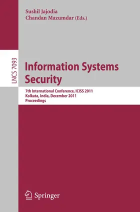 Jajodia / Mazumdar |  Information Systems Security | Buch |  Sack Fachmedien