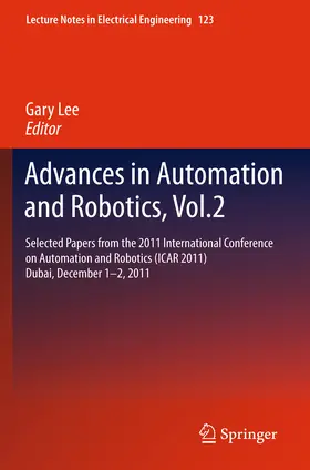 Lee |  Advances in Automation and Robotics, Vol.2 | eBook | Sack Fachmedien