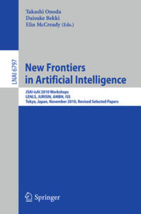 Onoda / Bekki / Mc Cready |  New Frontiers in Artificial Intelligence | eBook | Sack Fachmedien