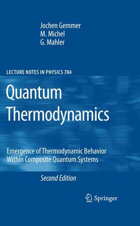 Gemmer / Mahler / Michel |  Quantum Thermodynamics | Buch |  Sack Fachmedien