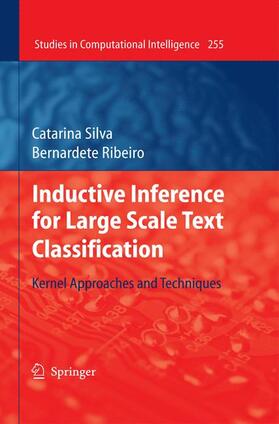 Ribeiro / Silva |  Inductive Inference for Large Scale Text Classification | Buch |  Sack Fachmedien
