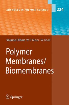 Knoll / Meier |  Polymer Membranes/Biomembranes | Buch |  Sack Fachmedien