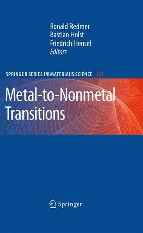 Redmer / Holst / Hensel |  Metal-to-Nonmetal Transitions | Buch |  Sack Fachmedien