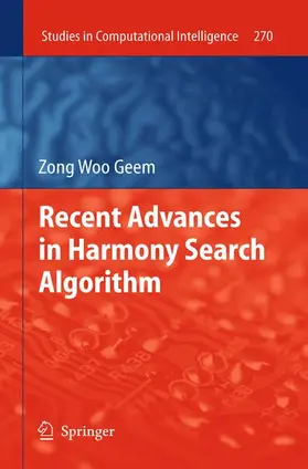 Geem |  Recent Advances in Harmony Search Algorithm | Buch |  Sack Fachmedien