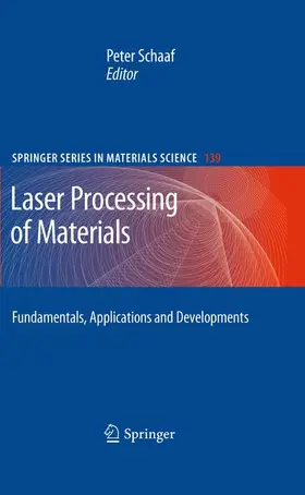 Schaaf |  Laser Processing of Materials | Buch |  Sack Fachmedien