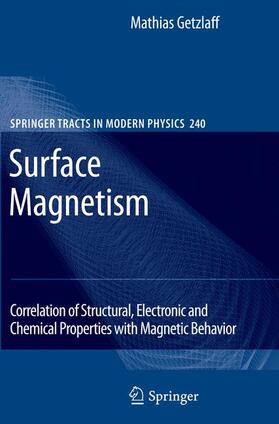 Getzlaff |  Surface Magnetism | Buch |  Sack Fachmedien