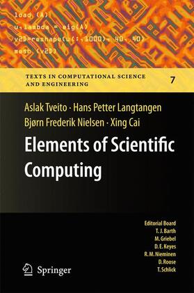 Tveito / Cai / Langtangen |  Elements of Scientific Computing | Buch |  Sack Fachmedien