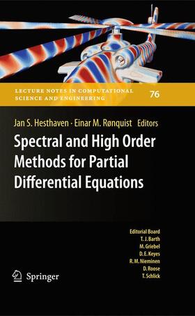 Rønquist / Hesthaven |  Spectral and High Order Methods for Partial Differential Equations | Buch |  Sack Fachmedien
