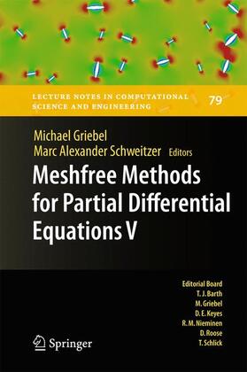 Schweitzer / Griebel |  Meshfree Methods for Partial Differential Equations V | Buch |  Sack Fachmedien