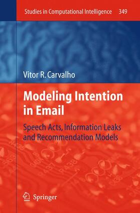 Carvalho |  Modeling Intention in Email | Buch |  Sack Fachmedien