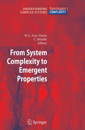 Bertelle / Aziz-Alaoui |  From System Complexity to Emergent Properties | Buch |  Sack Fachmedien