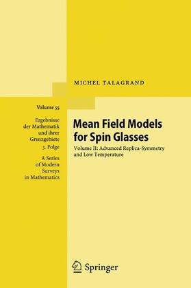 Talagrand |  Mean Field Models for Spin Glasses | Buch |  Sack Fachmedien