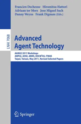 Dechesne / Hattori / Mors |  Advanced Agent Technology | Buch |  Sack Fachmedien