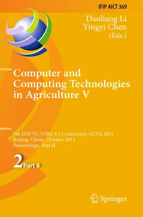 Chen / Li | Computer and Computing Technologies in Agriculture | Buch | 978-3-642-27277-6 | sack.de