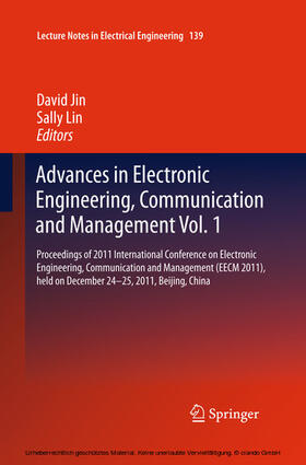 Jin / Lin |  Advances in Electronic Engineering, Communication and Management Vol.1 | eBook | Sack Fachmedien