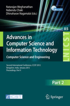 Meghanathan / Chaki / Nagamalai |  Advances in Computer Science and Information Technology. Computer Science and Engineering | eBook | Sack Fachmedien