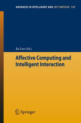 Luo |  Affective Computing and Intelligent Interaction | Buch |  Sack Fachmedien