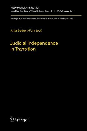 Seibert-Fohr |  Judicial Independence in Transition | eBook | Sack Fachmedien