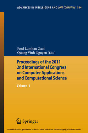 Gaol / Nguyen |  Proceedings of the 2011 2nd International Congress on Computer Applications and Computational Science | eBook | Sack Fachmedien