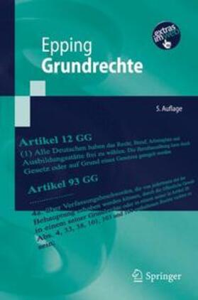 Epping |  Grundrechte | Buch |  Sack Fachmedien