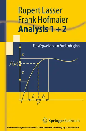 Lasser / Hofmaier |  Analysis 1 + 2 | eBook | Sack Fachmedien