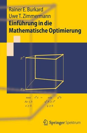 Zimmermann / Burkard |  Einführung in die Mathematische Optimierung | Buch |  Sack Fachmedien
