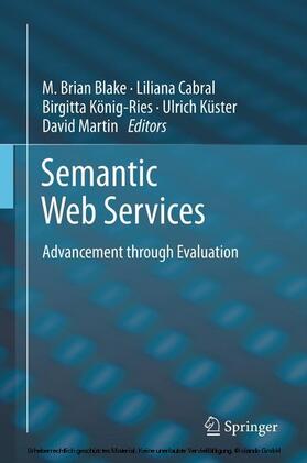 Blake / Cabral / König-Ries |  Semantic Web Services | eBook | Sack Fachmedien