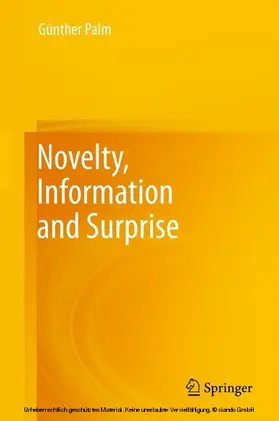 Palm |  Novelty, Information and Surprise | eBook | Sack Fachmedien