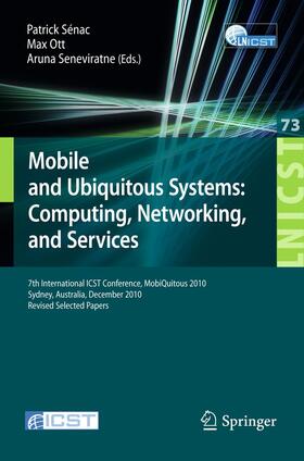 Sénac / Ott / Seneviratne |  Mobile and Ubiquitous Systems | Buch |  Sack Fachmedien