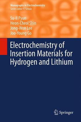 Pyun / Go / Shin |  Electrochemistry of Insertion Materials for Hydrogen and Lithium | Buch |  Sack Fachmedien