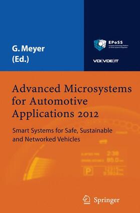 Meyer |  Advanced Microsystems for Automotive Applications 2012 | Buch |  Sack Fachmedien