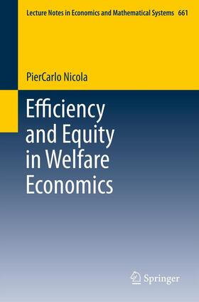 Nicola |  Efficiency and Equity in Welfare Economics | eBook | Sack Fachmedien