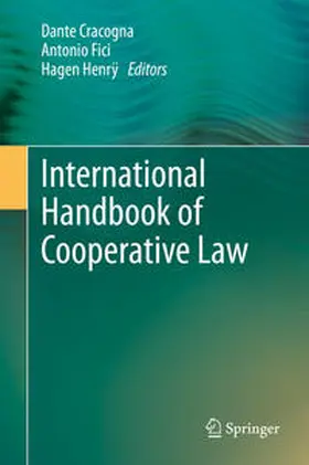 Cracogna / Henrÿ / Fici |  International Handbook of Cooperative Law | Buch |  Sack Fachmedien