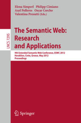 Simperl / Cimiano / Polleres |  The Semantic Web: Research and Applications | eBook | Sack Fachmedien