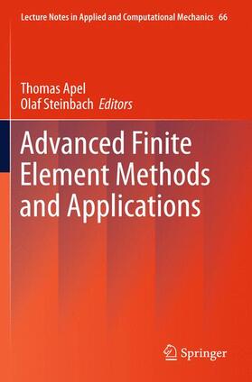 Steinbach / Apel |  Advanced Finite Element Methods and Applications | Buch |  Sack Fachmedien