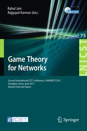 JAIN / Kannan |  Game Theory for Networks | Buch |  Sack Fachmedien